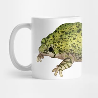 Cozy Western Green Toad Mug